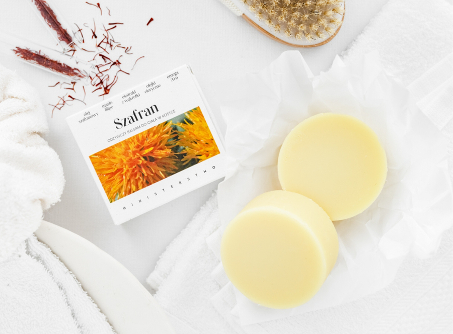 Saffron – body lotion bar