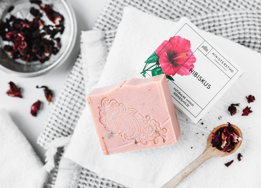 Hibiscus - soap