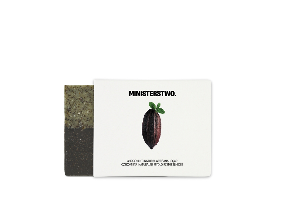 chocomint: natural soap