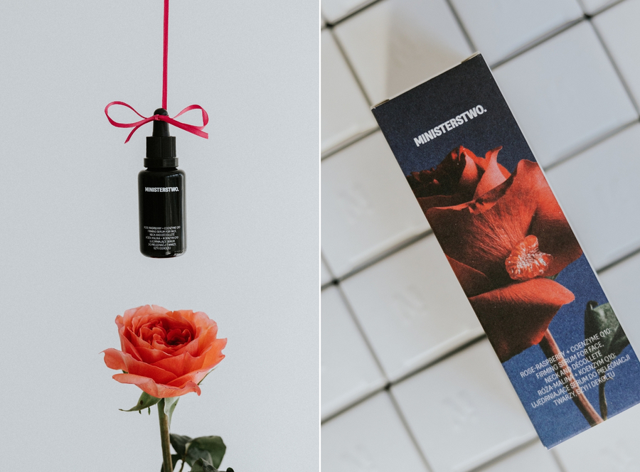 rose-raspberry + coenzyme q10: face serum