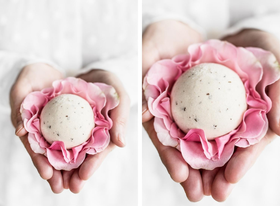 Rose - bath bomb