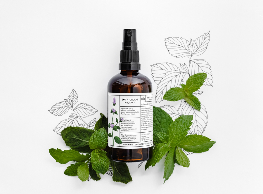 Peppermint: organic hydrosol