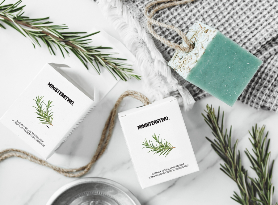 Rosemary: natural soap