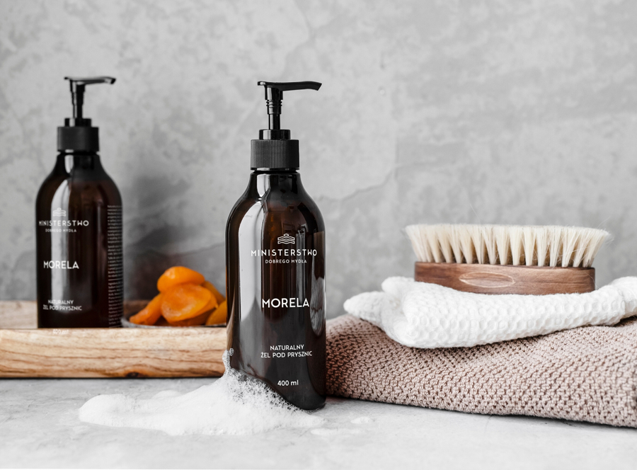 apricot: shower gel