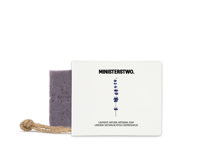 lavender: natural soap