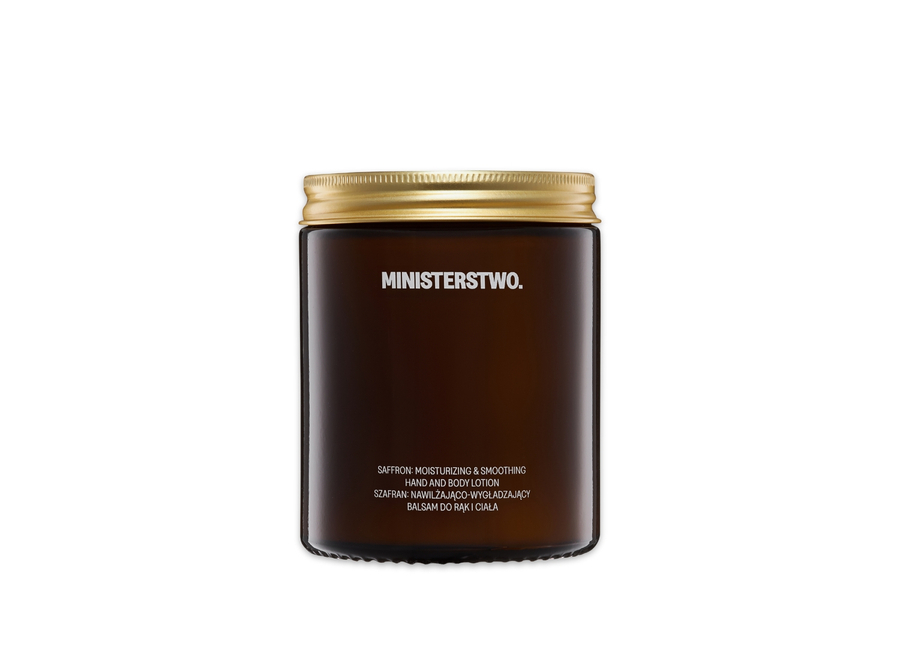 saffron: body lotion