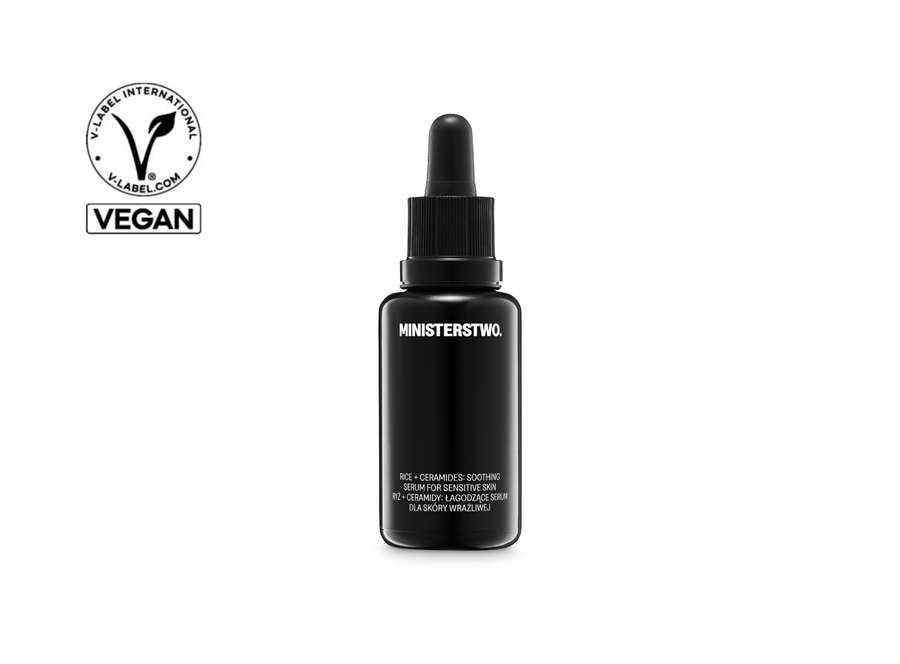 Rice + Ceramides: soothing face serum