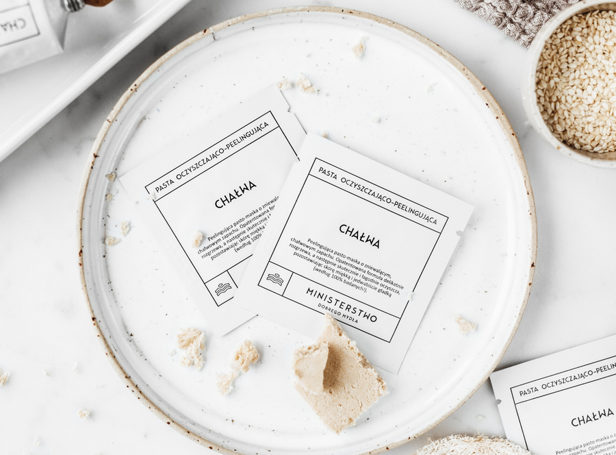 Halva: face scrub | sample