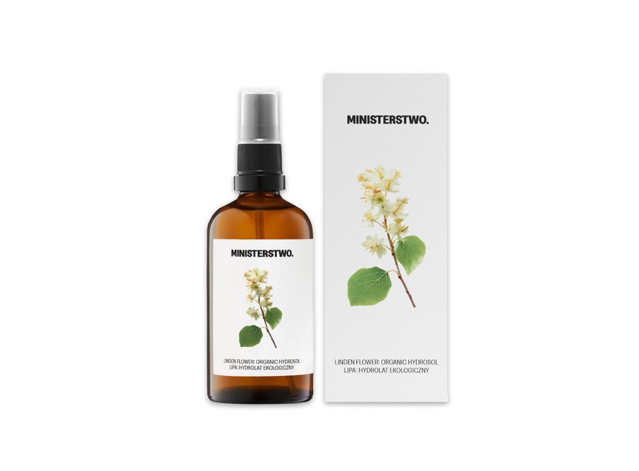 Linden flower: organic hydrosol