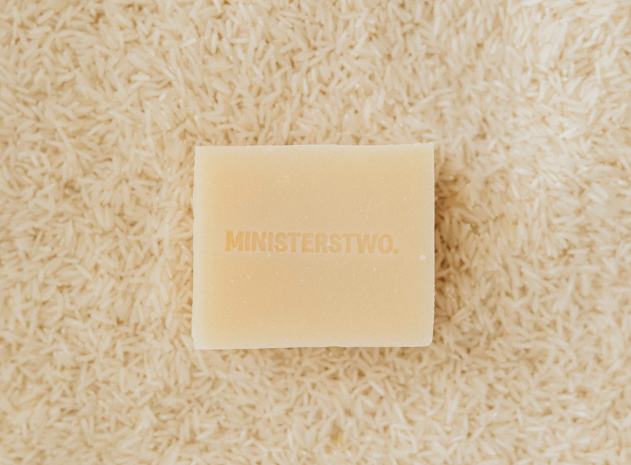 rice: hypoallergenic & natural soap