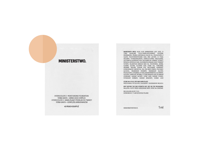 No. 40 Peach Soufflé - foundation | probe