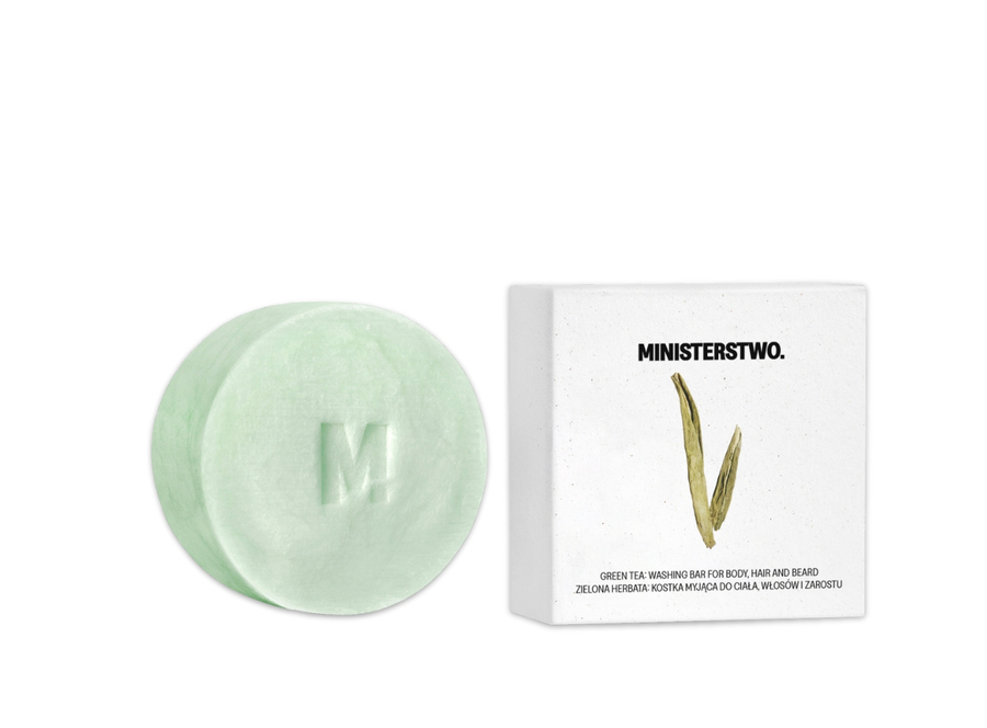 Green tea: 3in1 hair & body bar