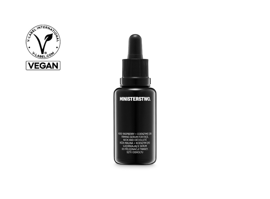 rose-raspberry + coenzyme q10: face serum