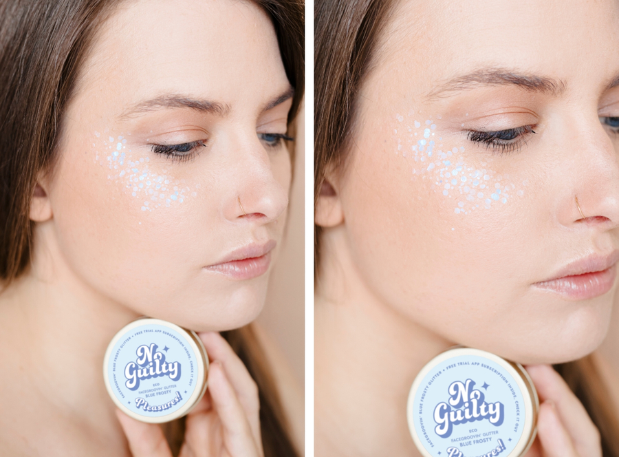 blue frosty: bio glitter