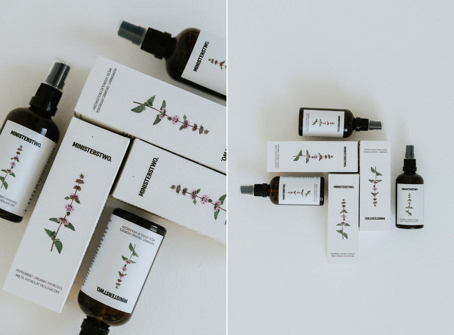 Peppermint: organic hydrosol