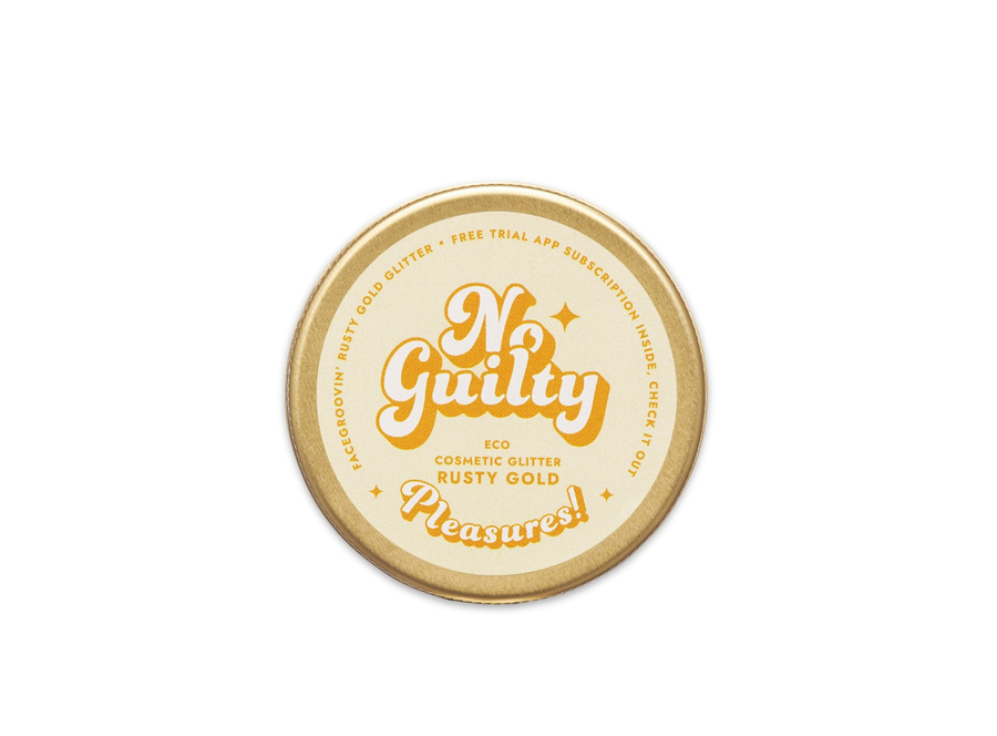 Rusty gold: bio glitter