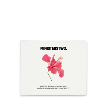 hibiscus: natural soap